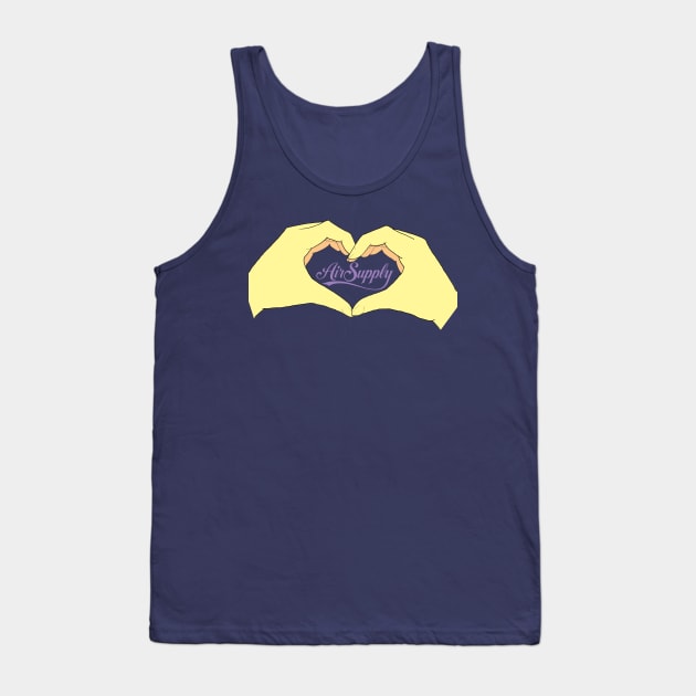 Love Air Supply Tank Top by Incera